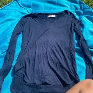 Blue Abercrombie and fitch long sleeve
